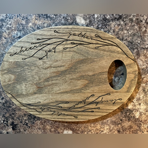 Pampered Chef Other - PAMPERED CHEF NIB ASH WOOD SERVING BOARD